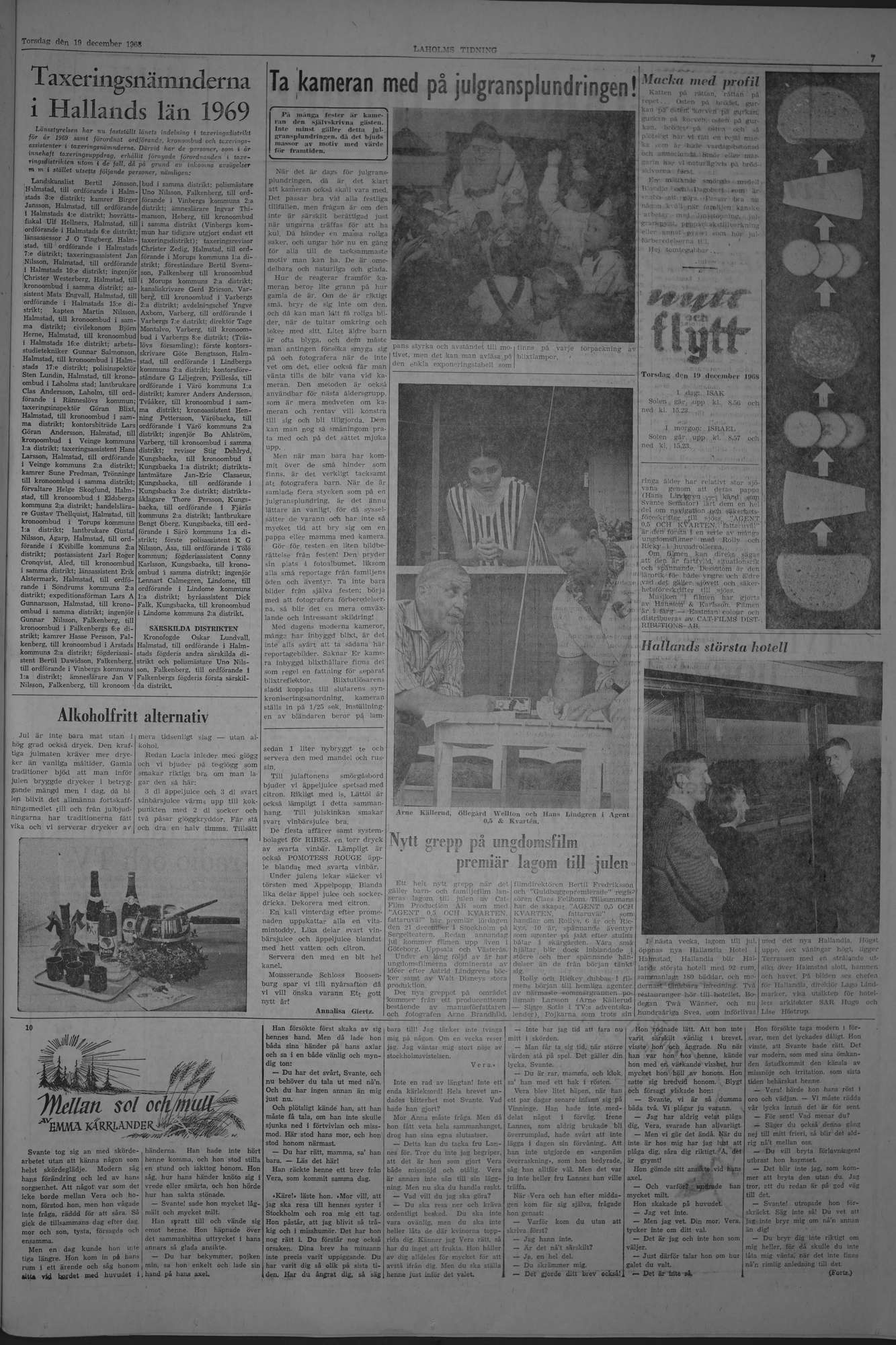 Laholms Tidning Torsdag 19 december 1968, sida 7