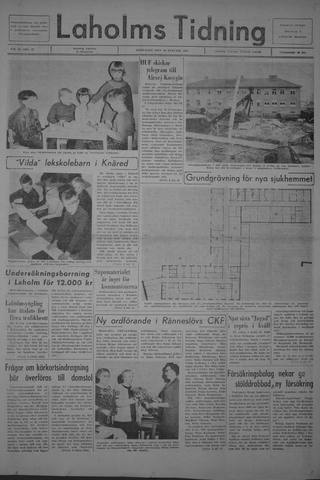 Förstasidan, Fredag 19 januari 1968