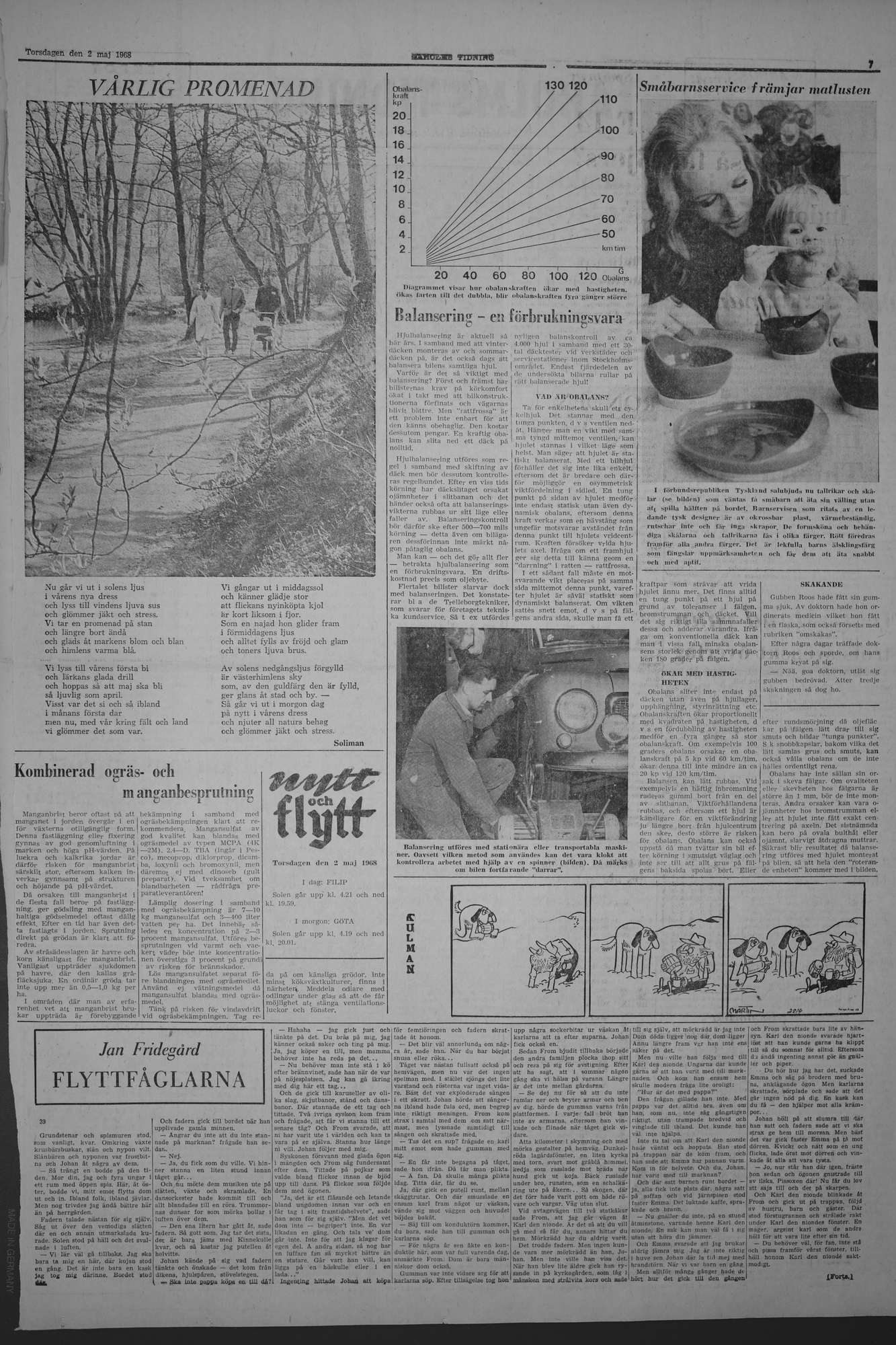 Laholms Tidning Torsdag 2 maj 1968, sida 7