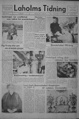 Förstasidan, Lördag 2 mars 1968