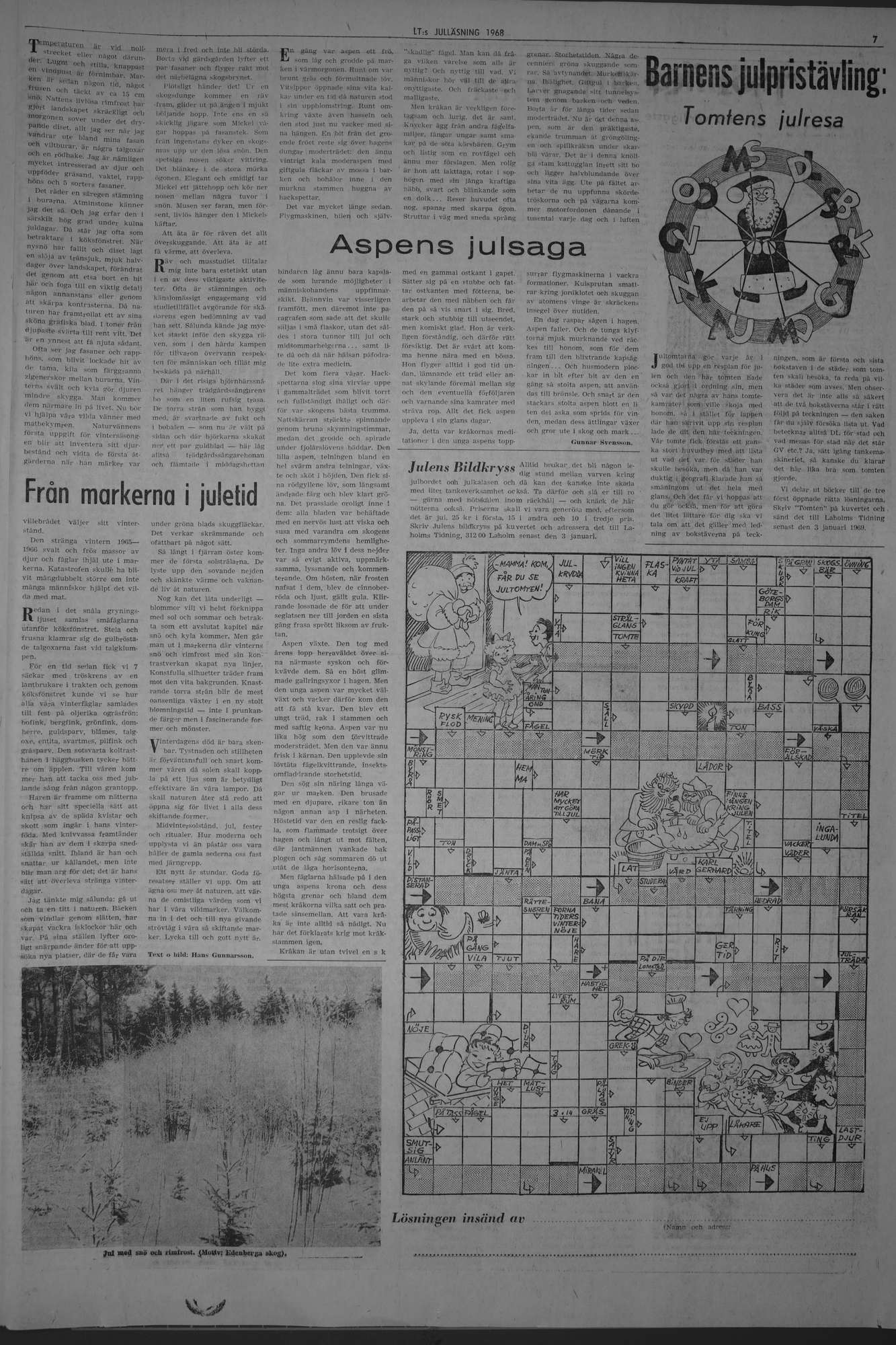 Laholms Tidning Fredag 20 december 1968, sida 15