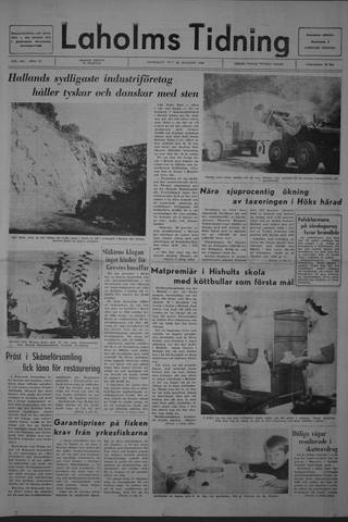 Förstasidan, Onsdag 21 augusti 1968