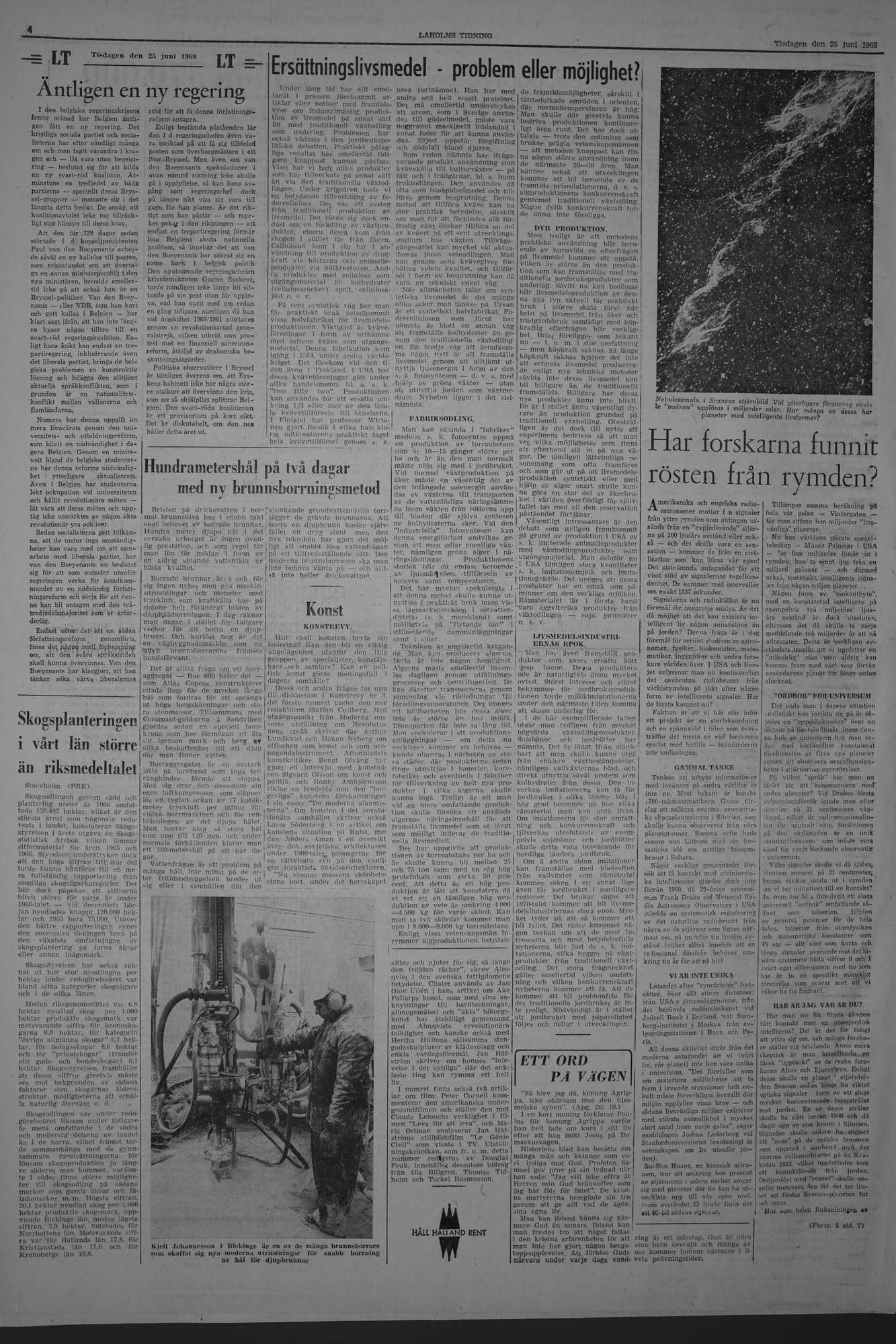Laholms Tidning Tisdag 25 juni 1968, sida 4