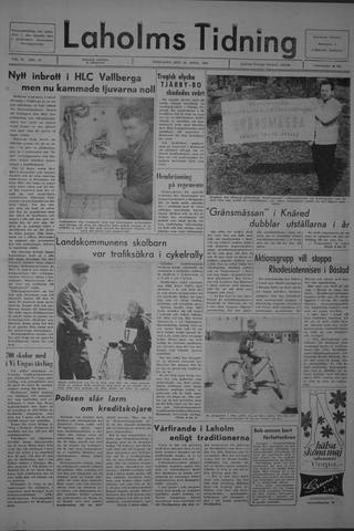 Förstasidan, Fredag 26 april 1968