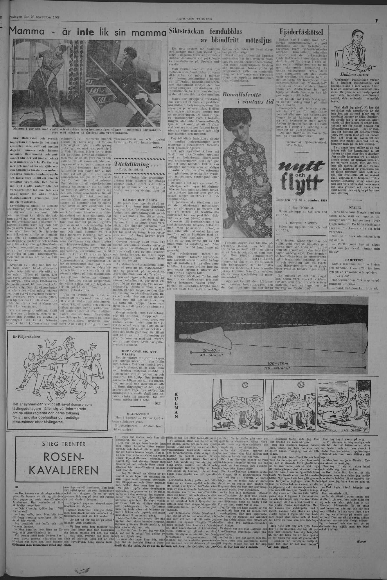 Laholms Tidning Tisdag 26 november 1968, sida 7