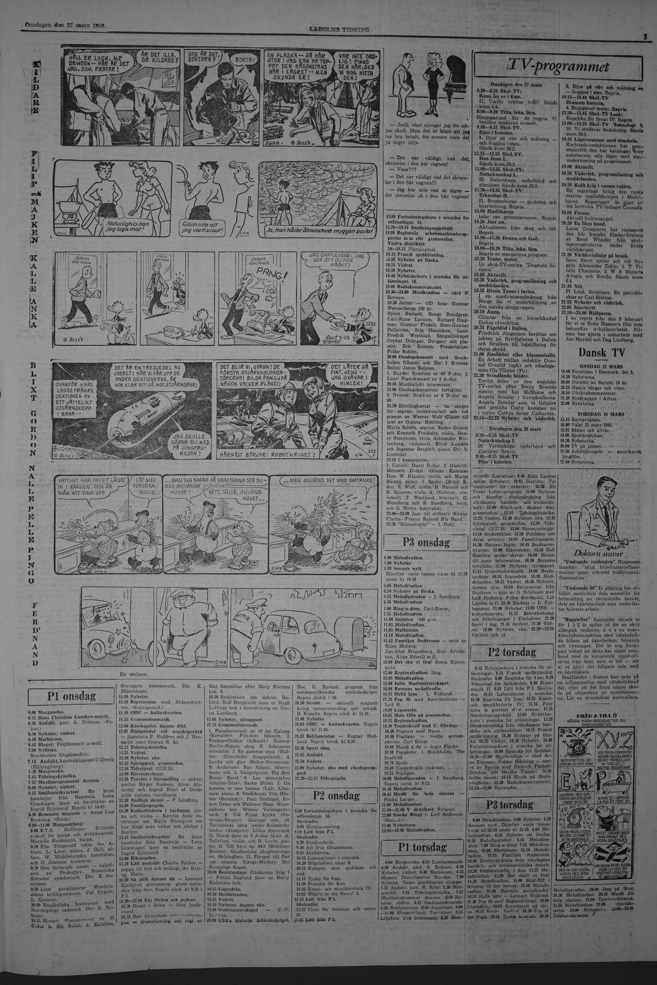 Laholms Tidning Onsdag 27 mars 1968, sida 5