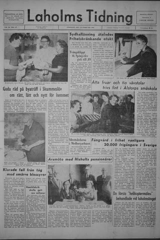 Förstasidan, Onsdag 28 februari 1968