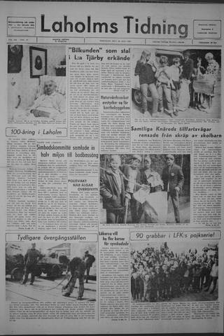Förstasidan, Tisdag 28 maj 1968