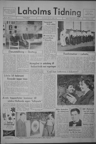 Förstasidan, Måndag 29 april 1968