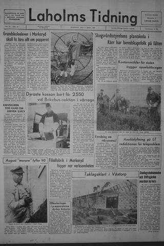 Förstasidan, Onsdag 3 april 1968