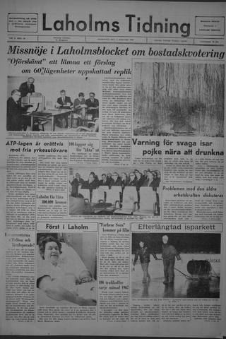 Förstasidan, Onsdag 3 januari 1968