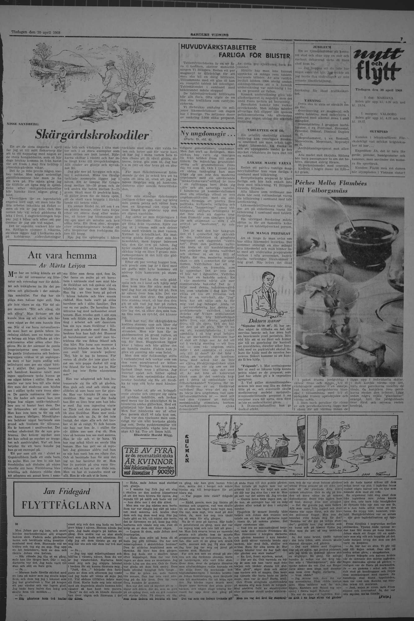 Laholms Tidning Tisdag 30 april 1968, sida 7