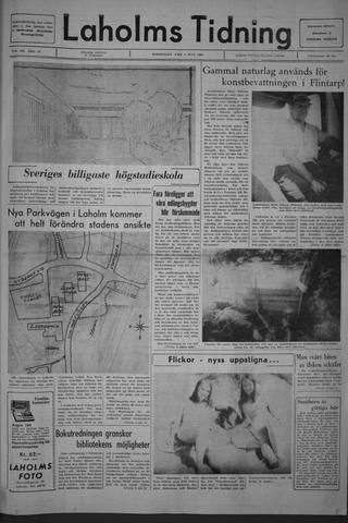Förstasidan, Torsdag 4 juli 1968