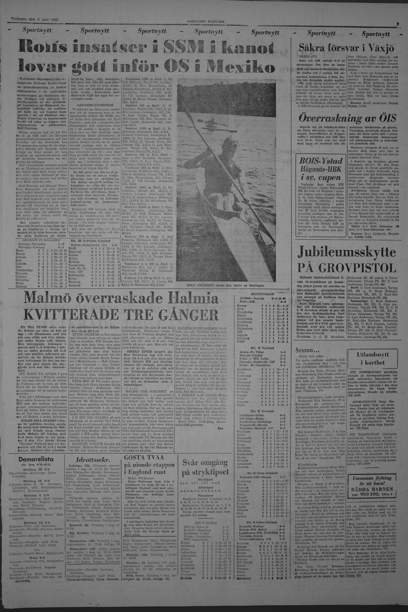 Laholms Tidning Tisdag 4 juni 1968, sida 7