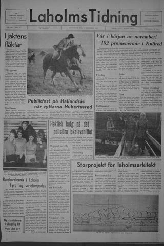 Förstasidan, Måndag 4 november 1968