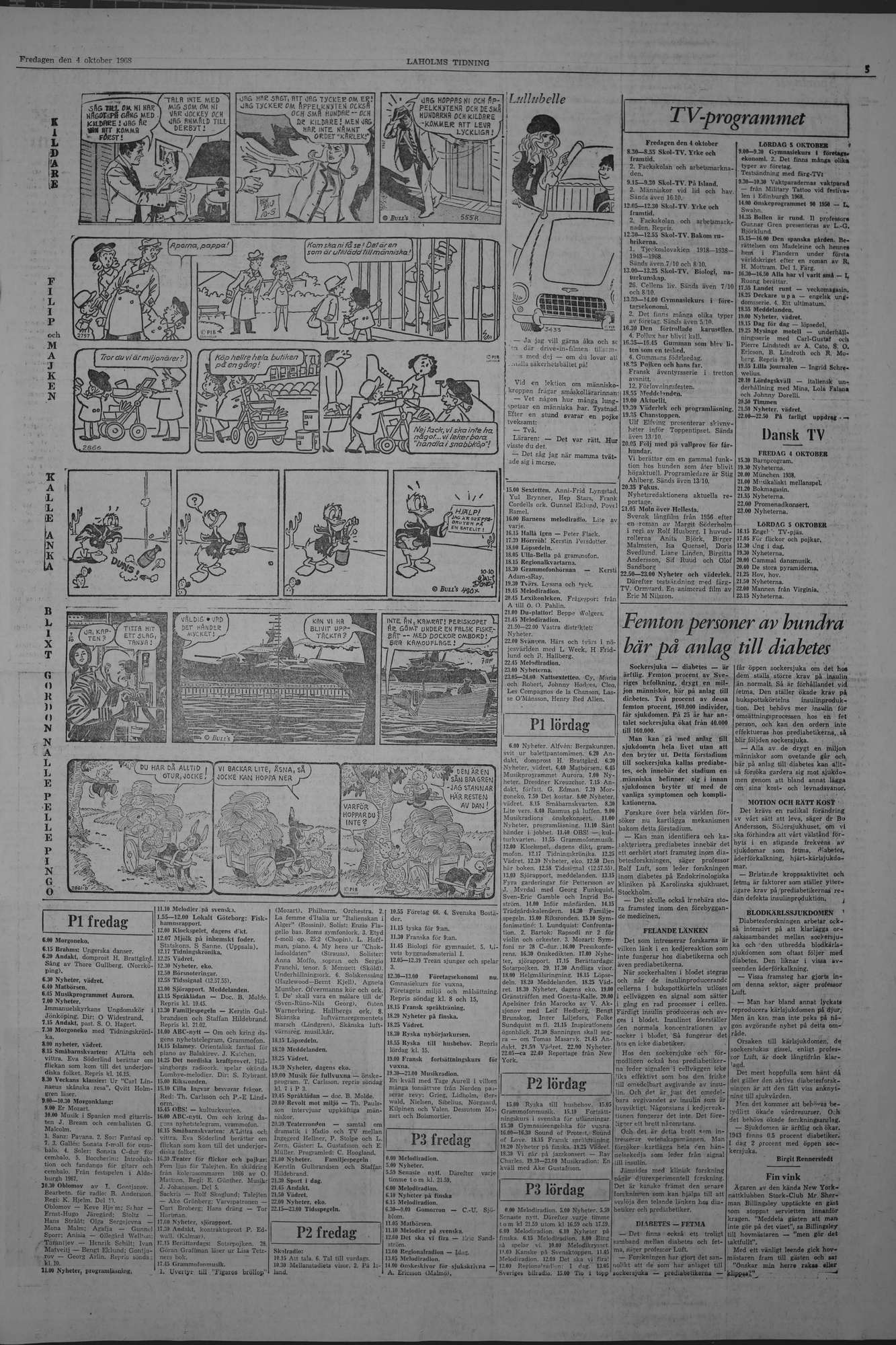 Laholms Tidning Fredag 4 oktober 1968, sida 5