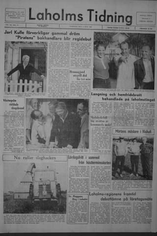 Förstasidan, Onsdag 5 juni 1968