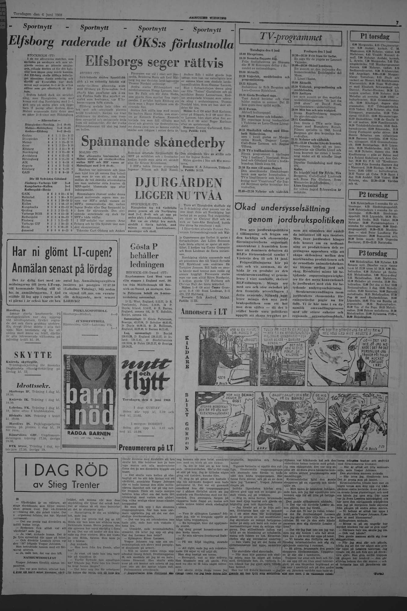 Laholms Tidning Torsdag 6 juni 1968, sida 7