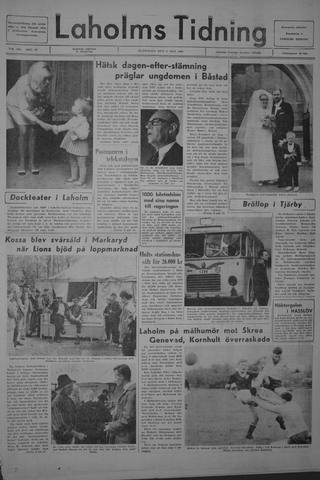 Förstasidan, Måndag 6 maj 1968