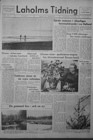 Förstasidan, Onsdag 7 februari 1968