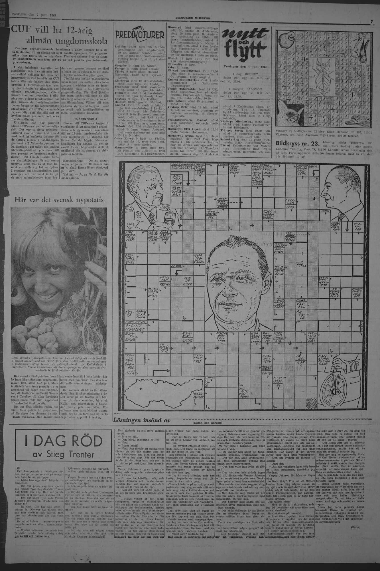 Laholms Tidning Fredag 7 juni 1968, sida 7