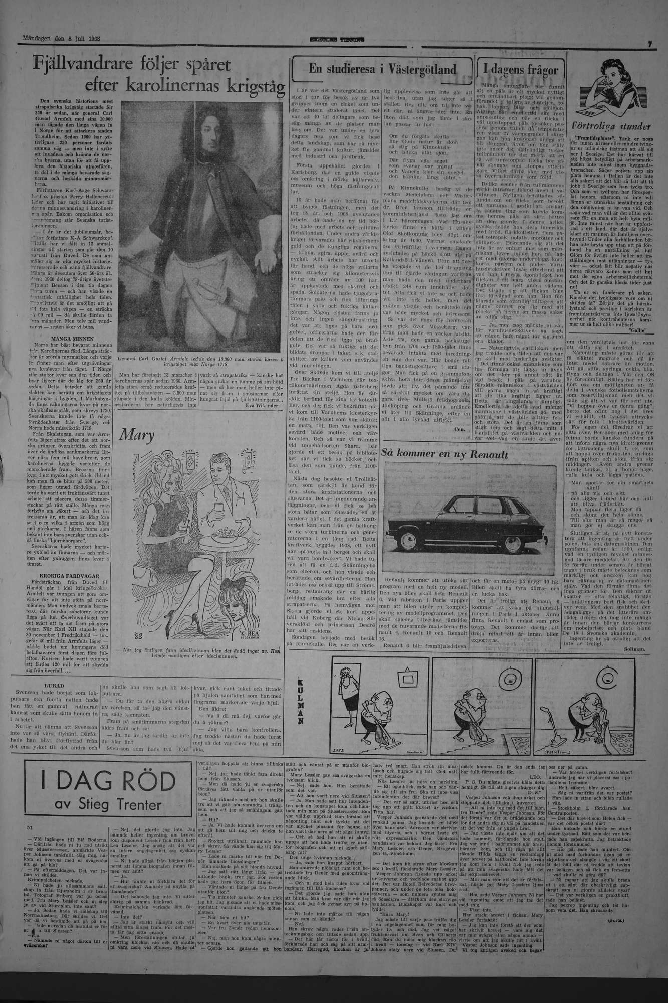 Laholms Tidning Måndag 8 juli 1968, sida 7