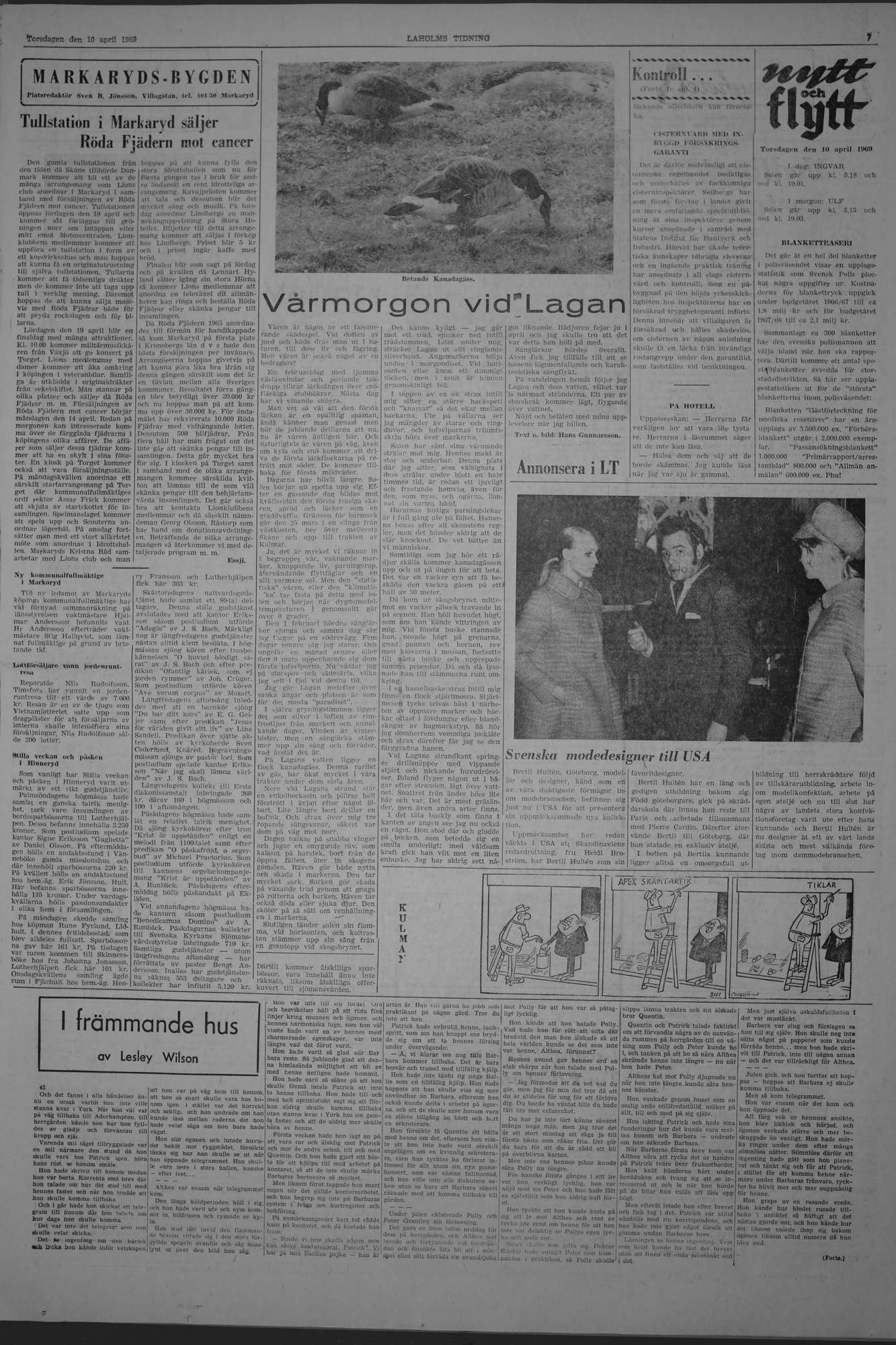 Laholms Tidning Torsdag 10 april 1969, sida 7