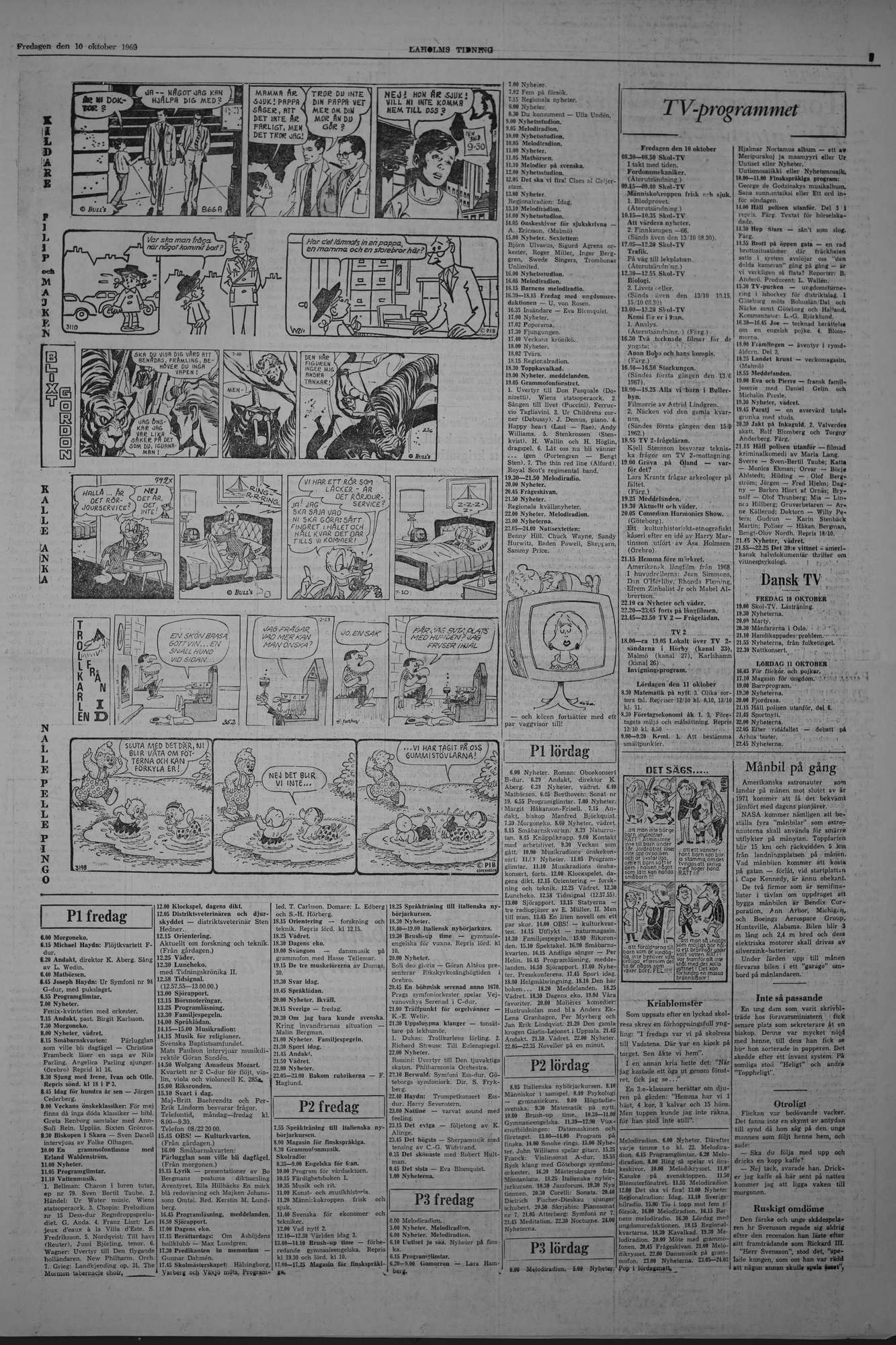 Laholms Tidning Fredag 10 oktober 1969, sida 5