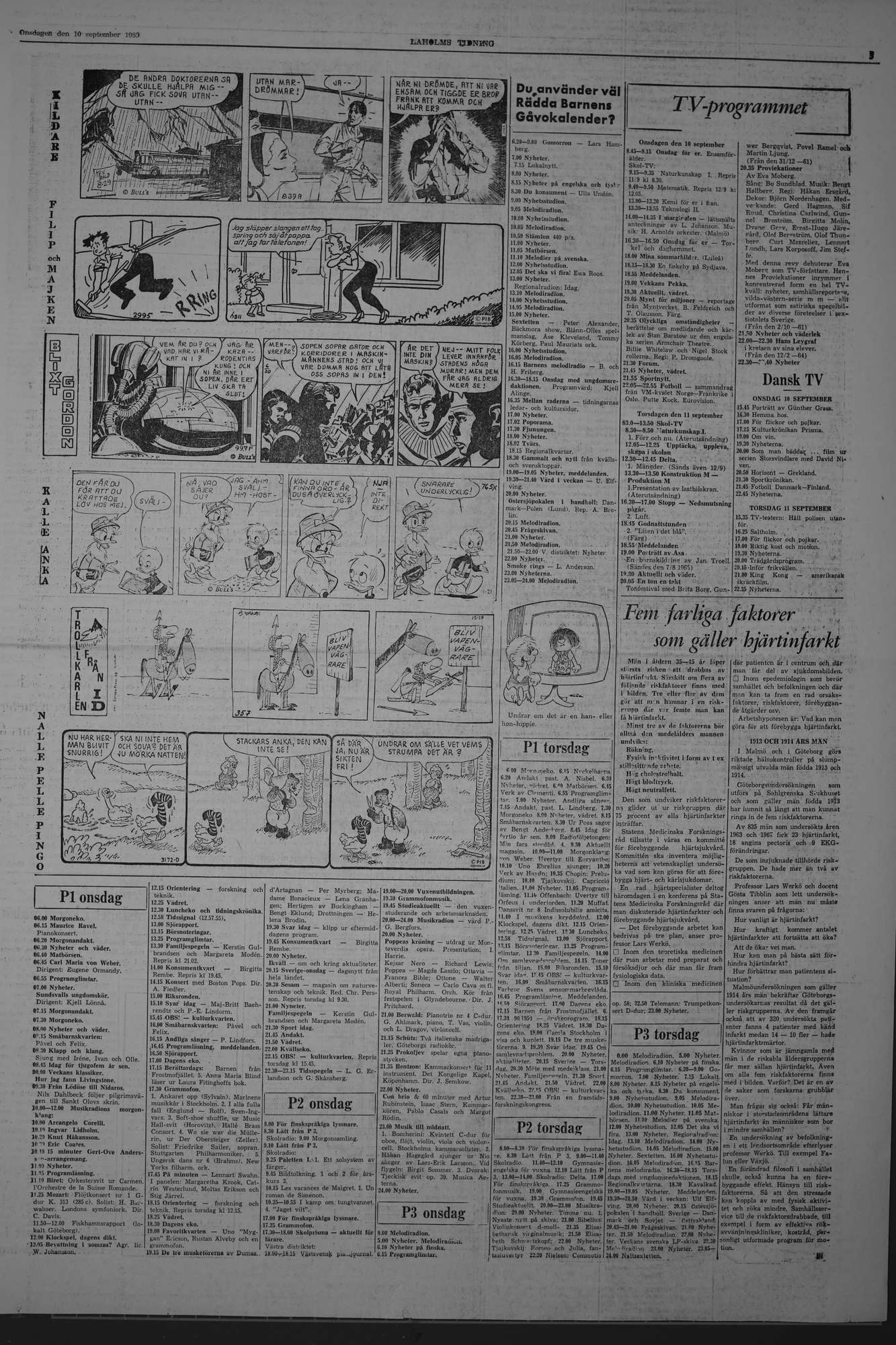 Laholms Tidning Onsdag 10 september 1969, sida 5