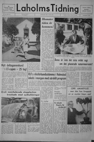 Förstasidan, Onsdag 11 juni 1969