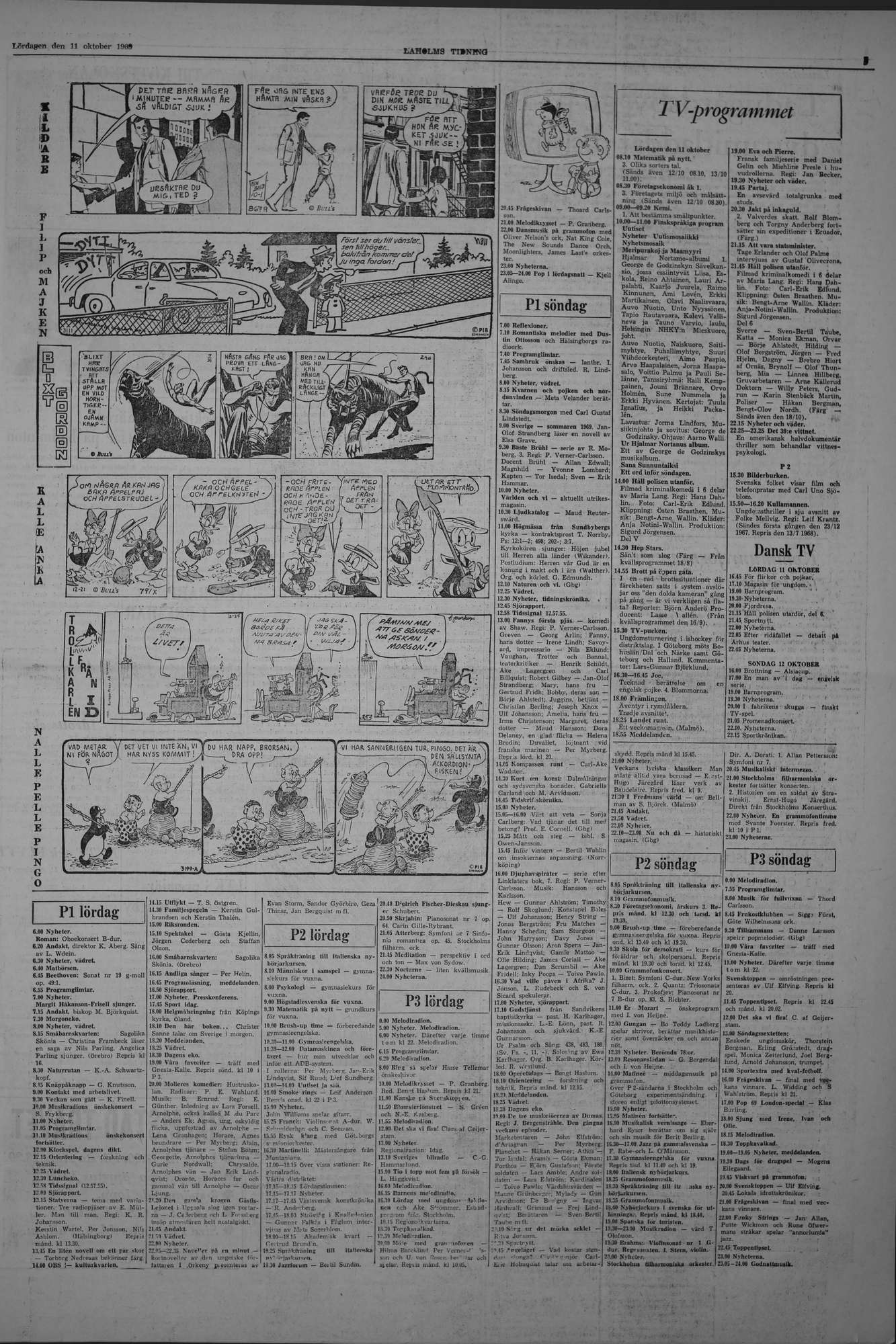 Laholms Tidning Lördag 11 oktober 1969, sida 5