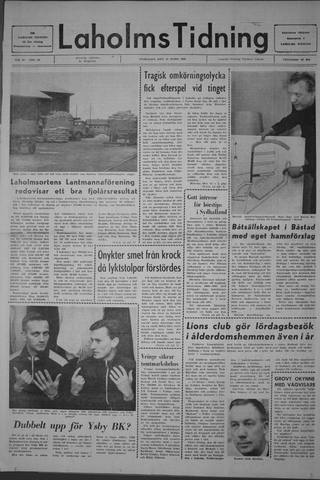 Förstasidan, Onsdag 12 mars 1969