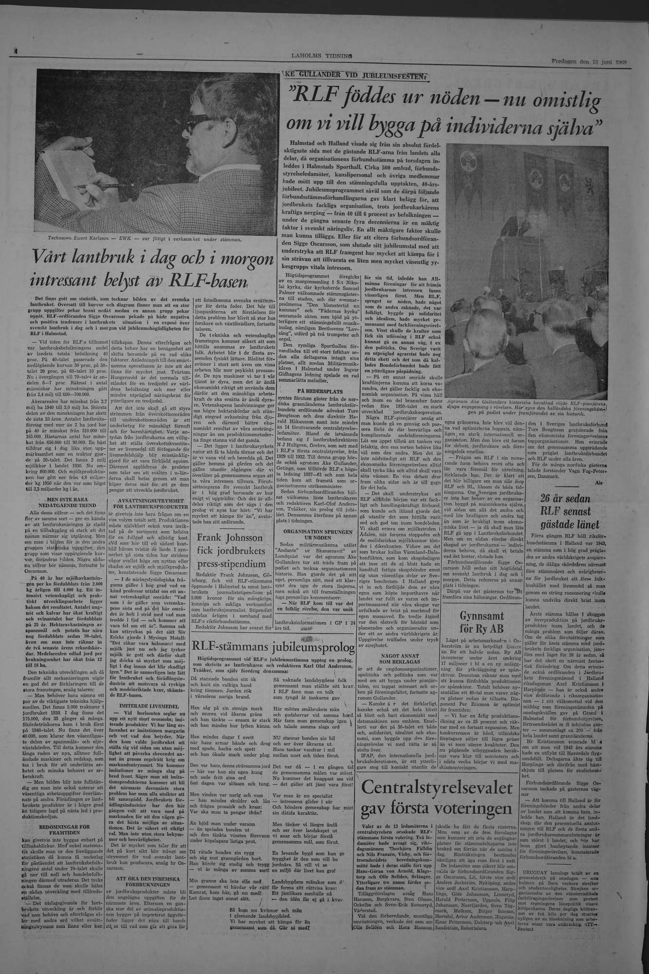 Laholms Tidning Fredag 13 juni 1969, sida 4