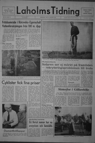 Förstasidan, Torsdag 14 augusti 1969