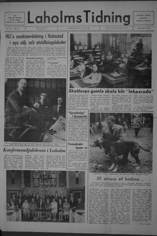 Förstasidan, Onsdag 14 maj 1969