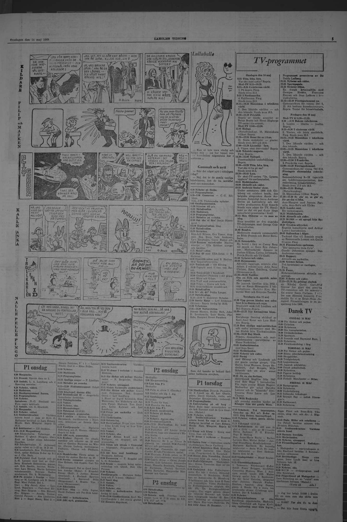 Laholms Tidning Onsdag 14 maj 1969, sida 5