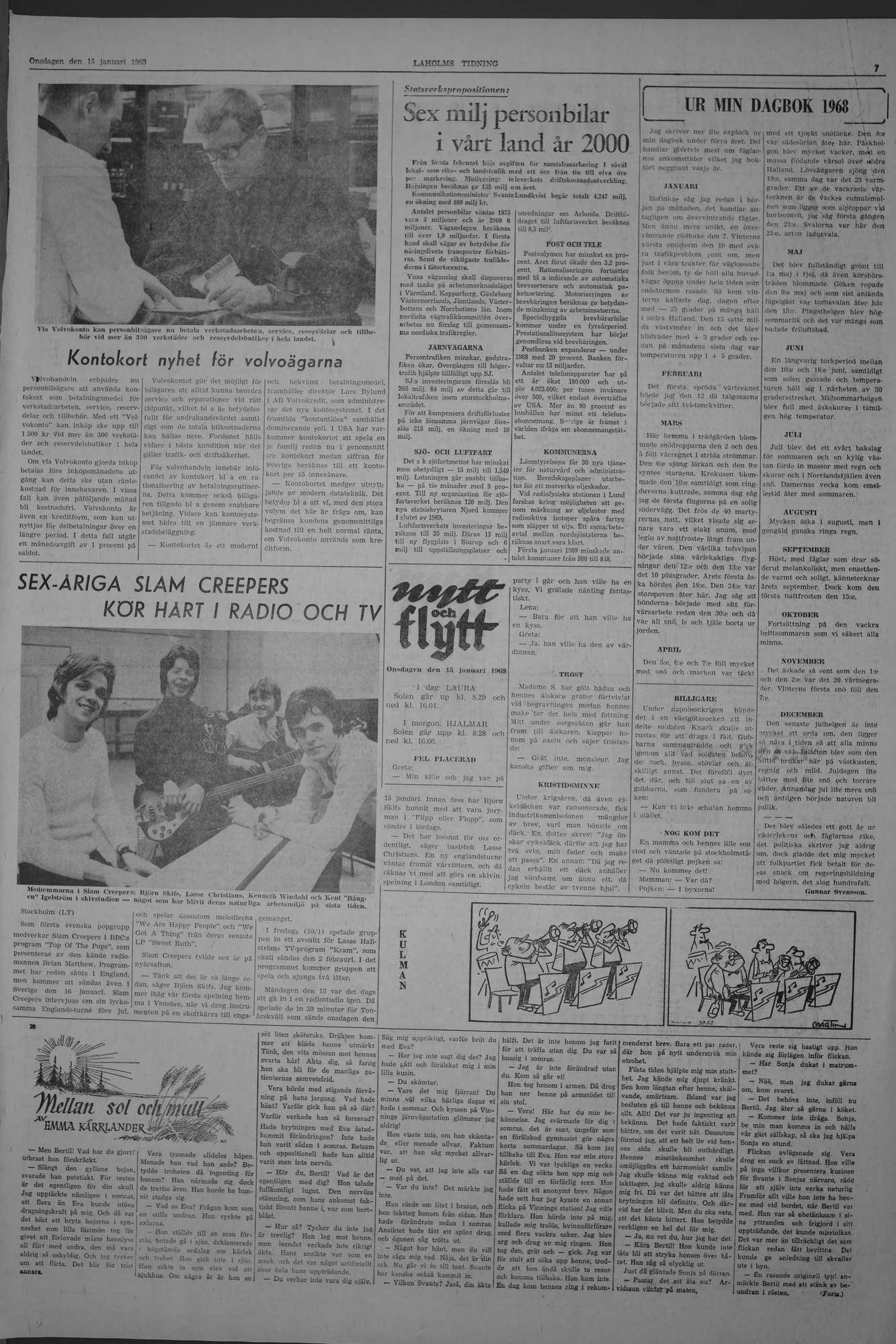 Laholms Tidning Onsdag 15 januari 1969, sida 7