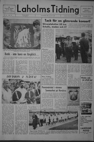 Förstasidan, Måndag 16 juni 1969