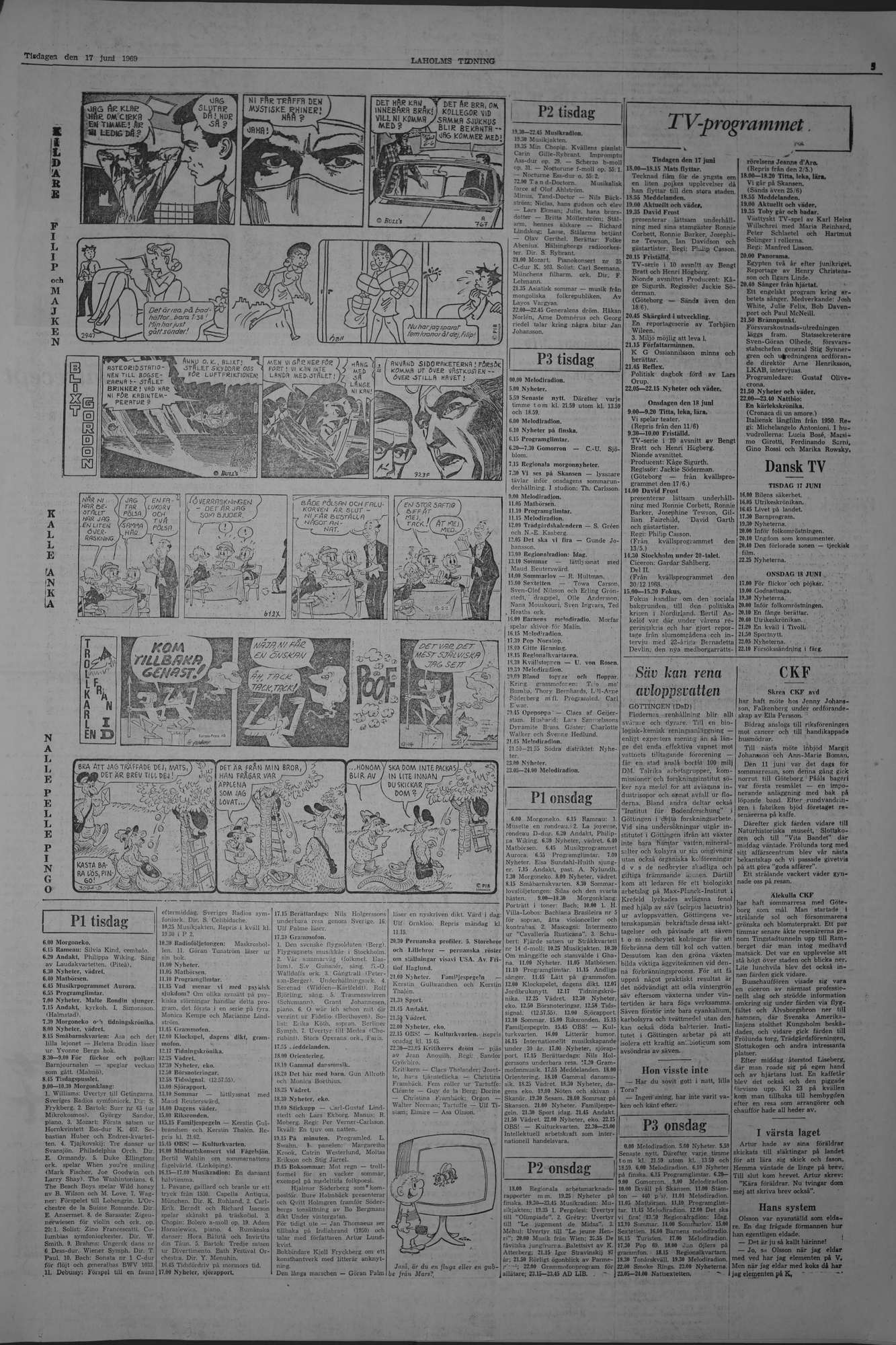 Laholms Tidning Tisdag 17 juni 1969, sida 5