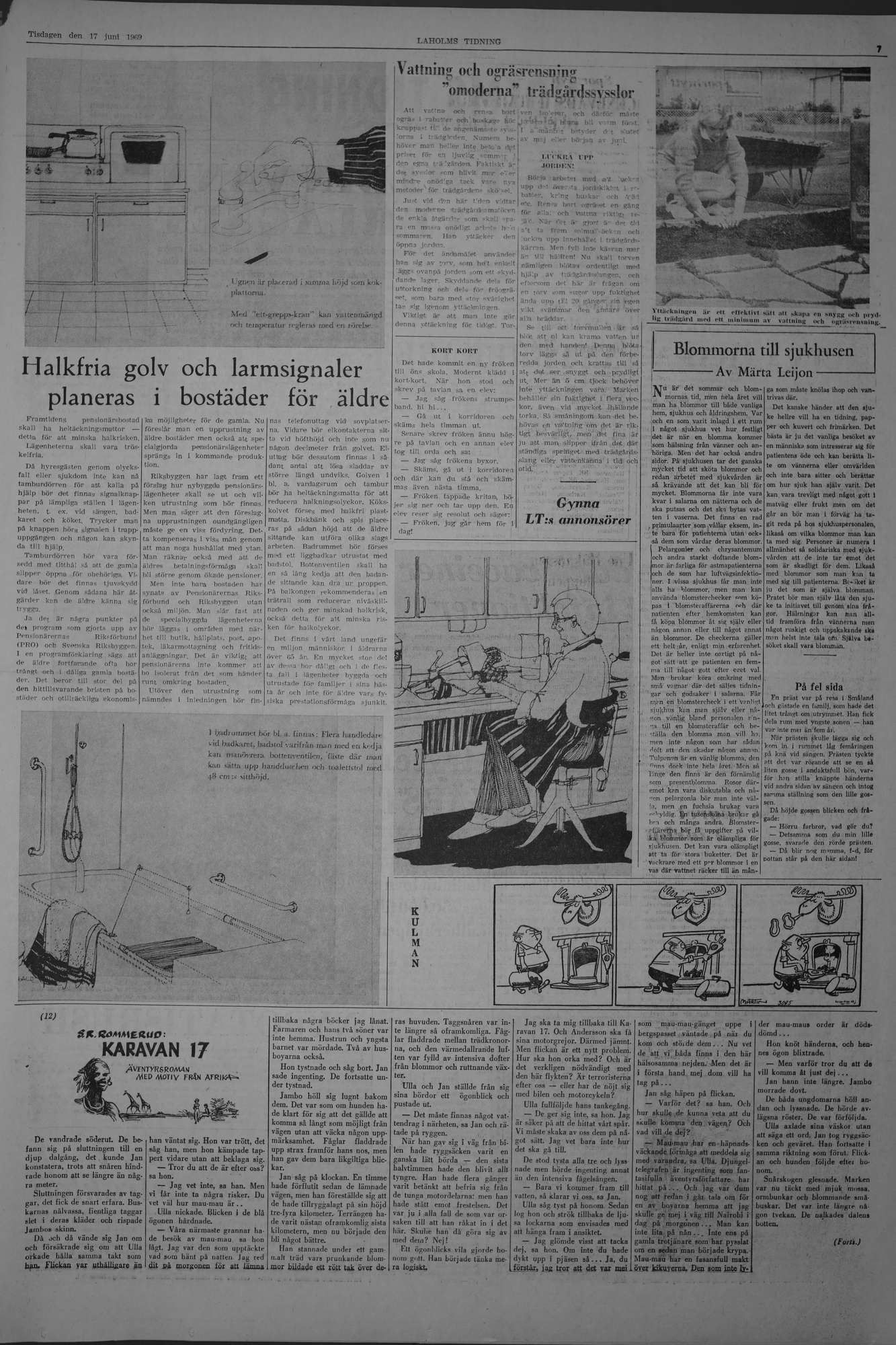 Laholms Tidning Tisdag 17 juni 1969, sida 7