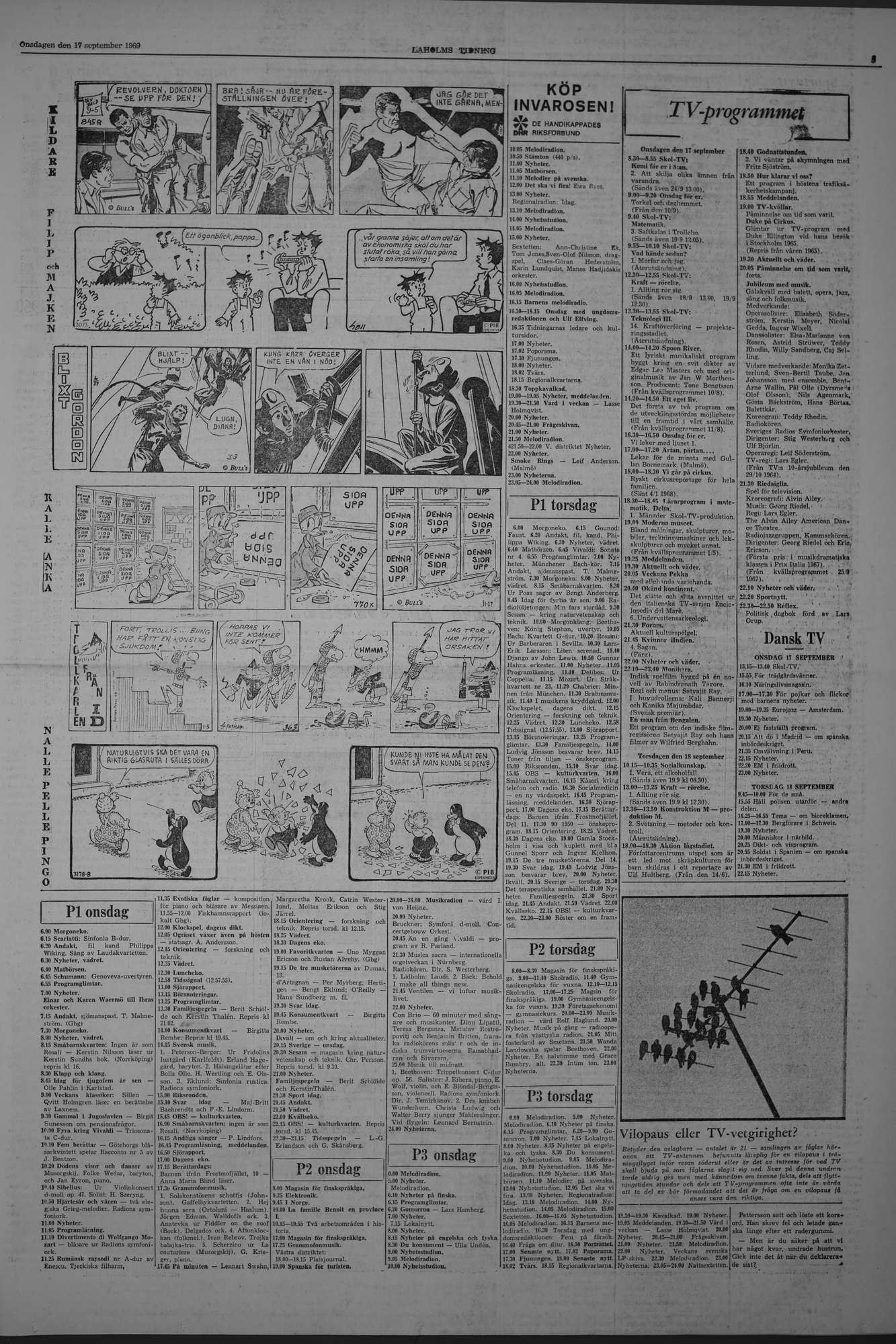Laholms Tidning Onsdag 17 september 1969, sida 5
