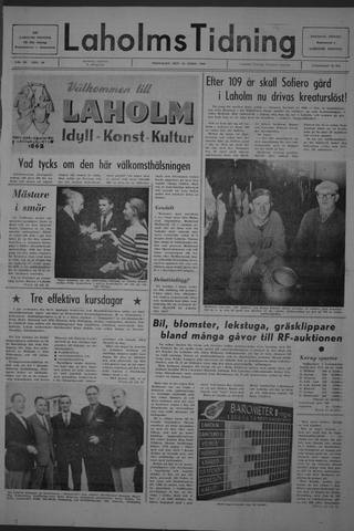 Förstasidan, Fredag 18 april 1969