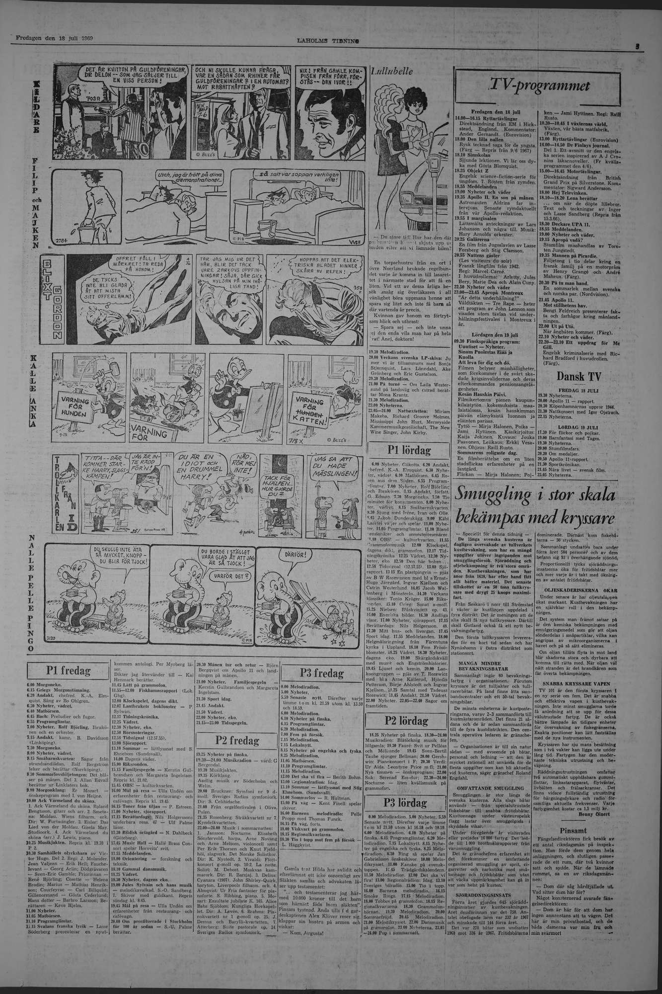Laholms Tidning Fredag 18 juli 1969, sida 5