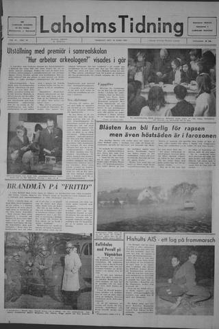 Förstasidan, Tisdag 18 mars 1969