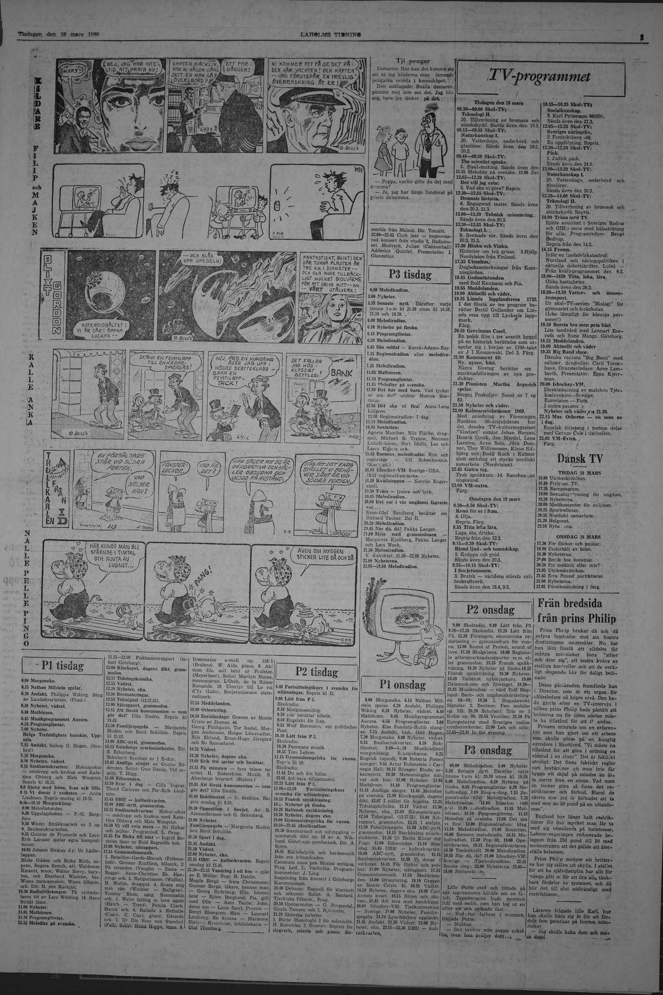 Laholms Tidning Tisdag 18 mars 1969, sida 5