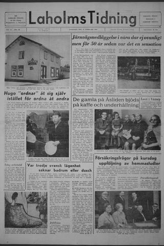 Förstasidan, Onsdag 19 februari 1969