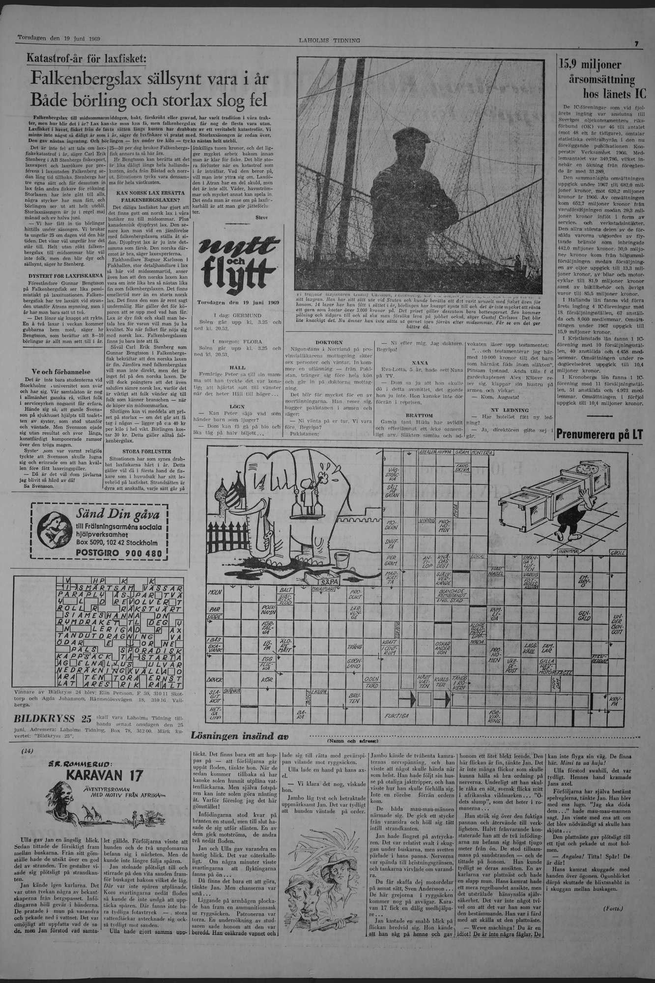 Laholms Tidning Torsdag 19 juni 1969, sida 7