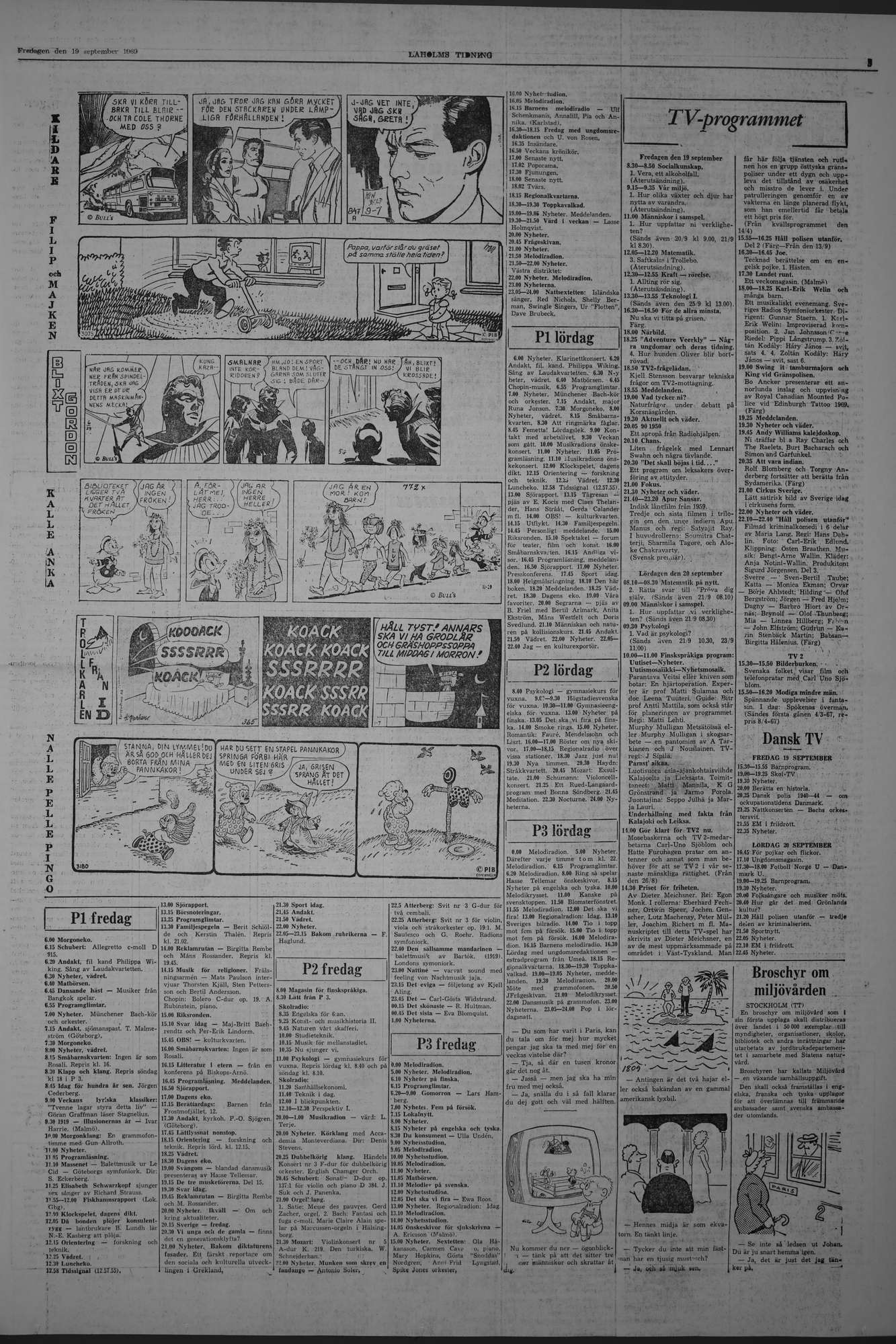 Laholms Tidning Fredag 19 september 1969, sida 5