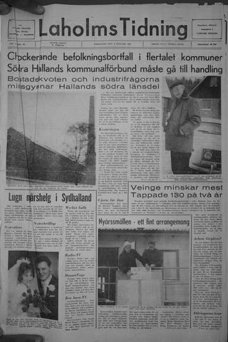 Förstasidan, Torsdag 2 januari 1969
