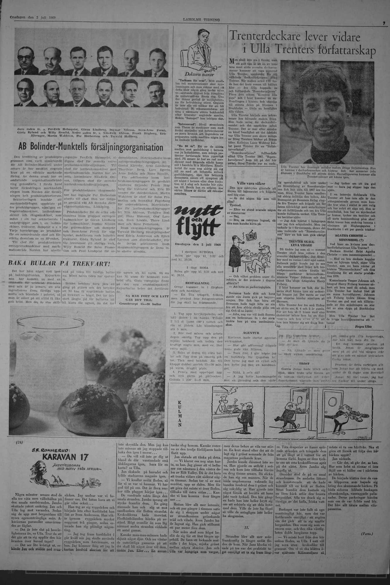 Laholms Tidning Onsdag 2 juli 1969, sida 7